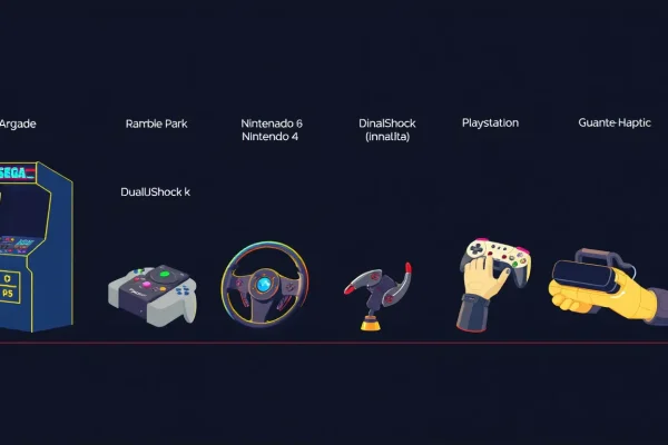 Historia del force feedback y la vibración en los videojuegos