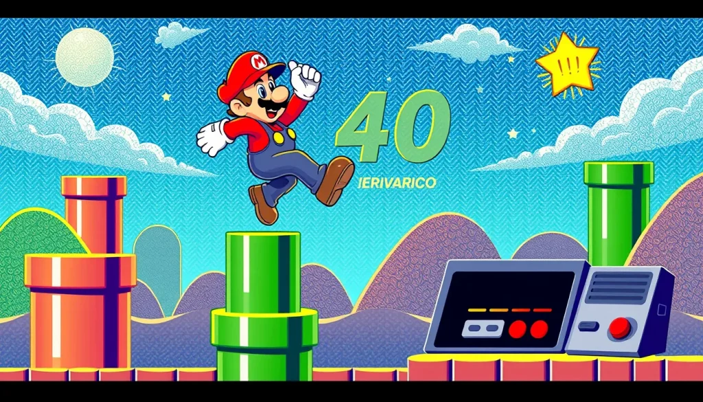 Featured image for Por qué Super Mario Bros. cambió los videojuegos: el rescate de una industria — Historia