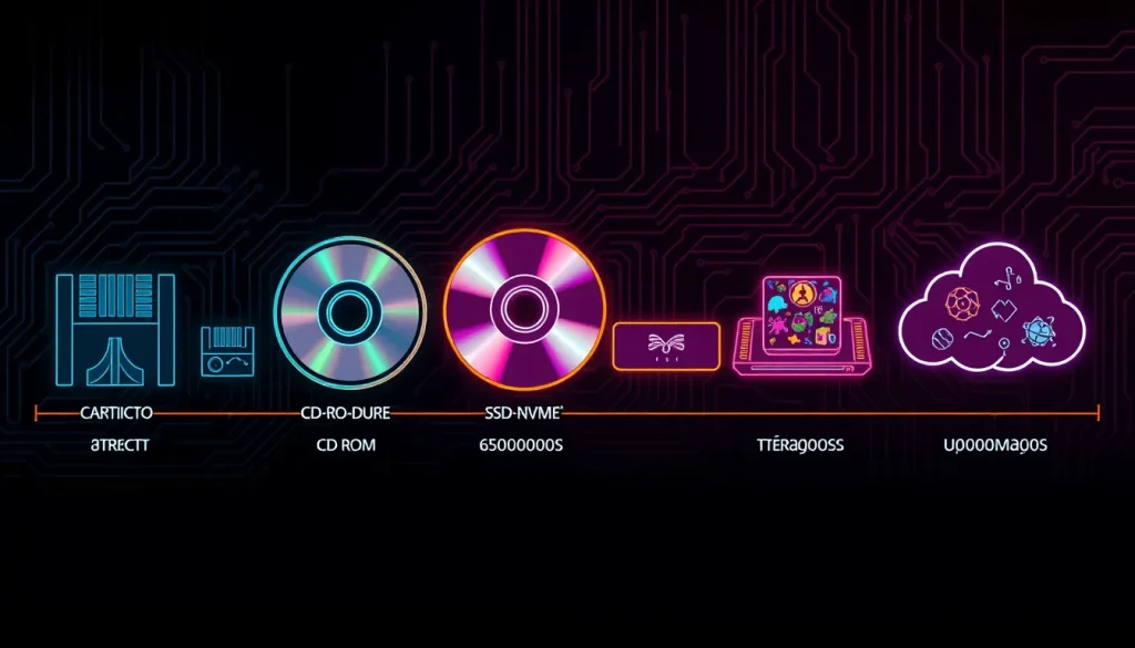 Featured image for Del Cartucho al SSD: Historia del Almacenamiento en Videojuegos — Almacenamiento