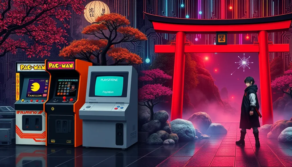 Featured image for Cómo Japón Transformó la Industria del Videojuego — Historia