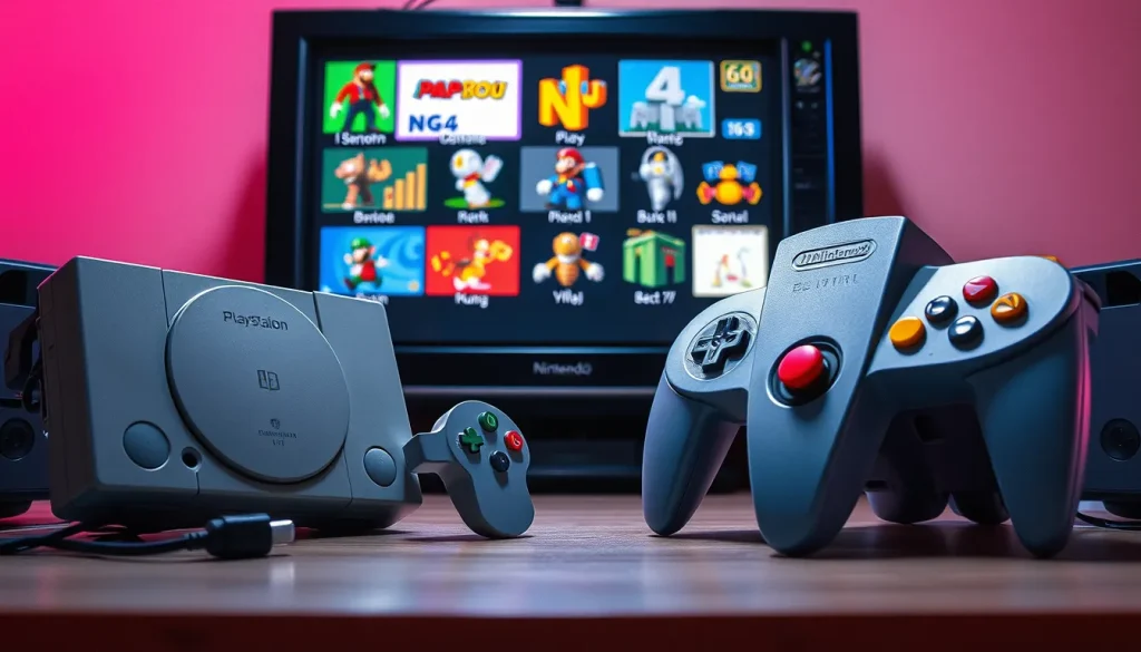 Featured image for PS1 vs Nintendo 64: La Guerra de las Consolas de los 90 — Consolas