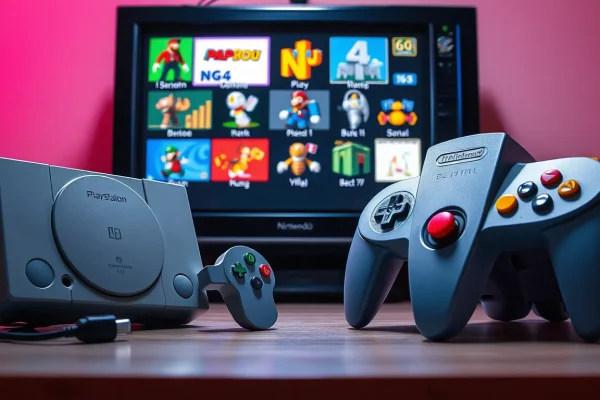 PS1 vs Nintendo 64: La Guerra de las Consolas de los 90