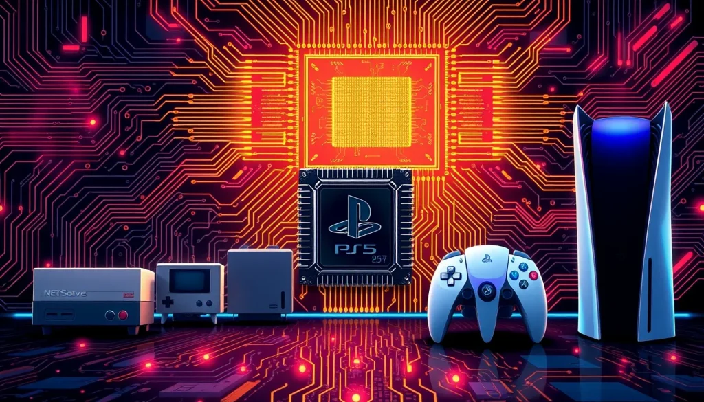 Featured image for Historia de los procesadores en consolas: de los 8 bits a los chips personalizados — Procesadores