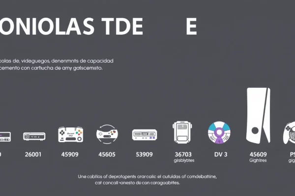 De los 2 KB a los 100 GB: la evolución de la capacidad de almacenamiento en consolas