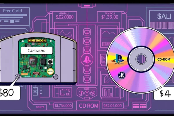 ¿Por qué los cartuchos eran más caros que los CD? La economía de los formatos