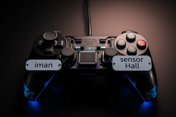 Sticks analógicos con efecto Hall: la tecnología que elimina el drift