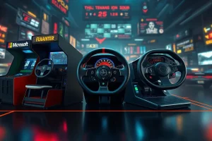 Historia de los volantes de simulación: de los periféricos arcade a la tecnología direct drive