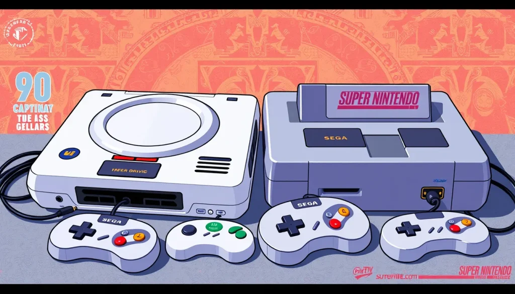 Featured image for La guerra de los 16 bits: Mega Drive vs Super Nintendo — Historia