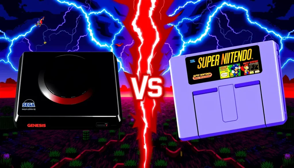 Featured image for Sega vs Nintendo: La rivalidad que definió los 16 bits — Historia