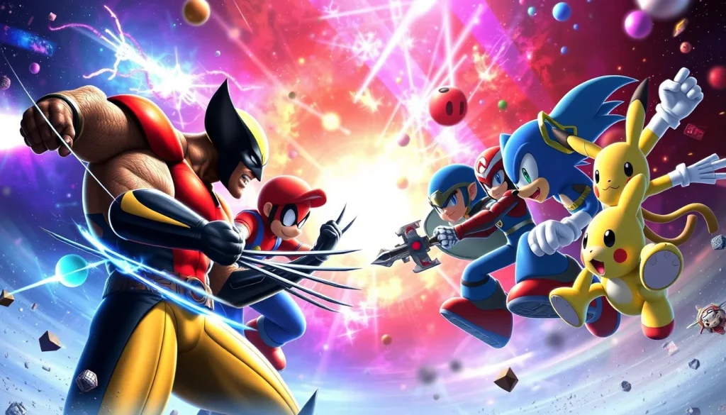 Featured image for La historia de los crossovers en los videojuegos: de Marvel vs. Capcom a Super Smash Bros. — Historia