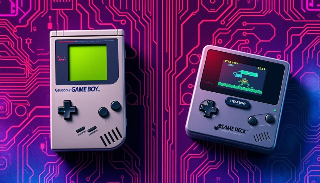 Featured image for La evolución de las pantallas portátiles: de la Game Boy a la Steam Deck — Consolas