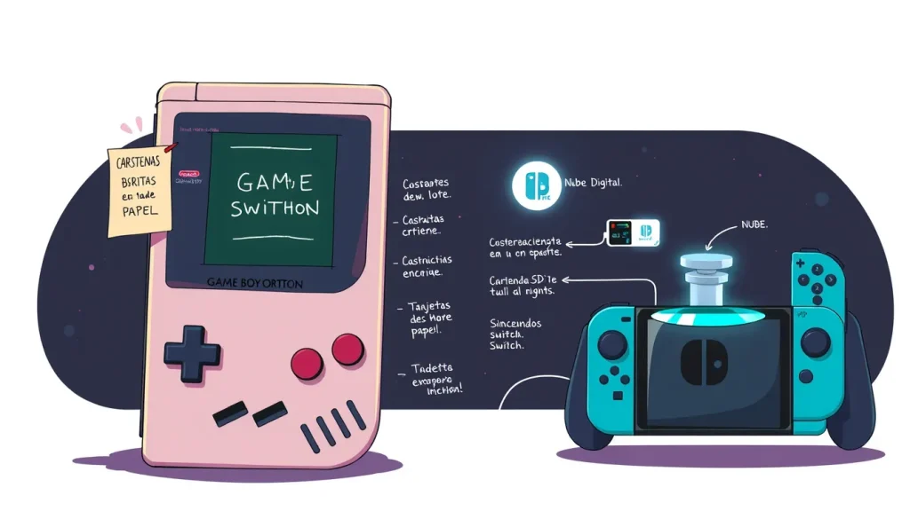 Featured image for La evolución del guardado en consolas portátiles: de Game Boy a Switch — Consolas