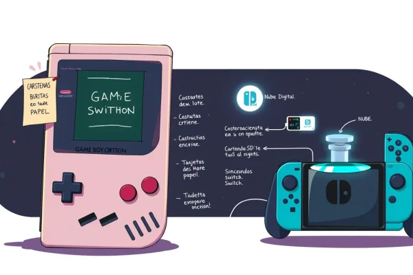 La evolución del guardado en consolas portátiles: de Game Boy a Switch